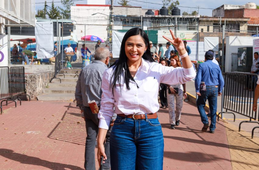  Araceli Saucedo reconoce el respaldo federal a Michoacán durante visita presidencial a Morelia