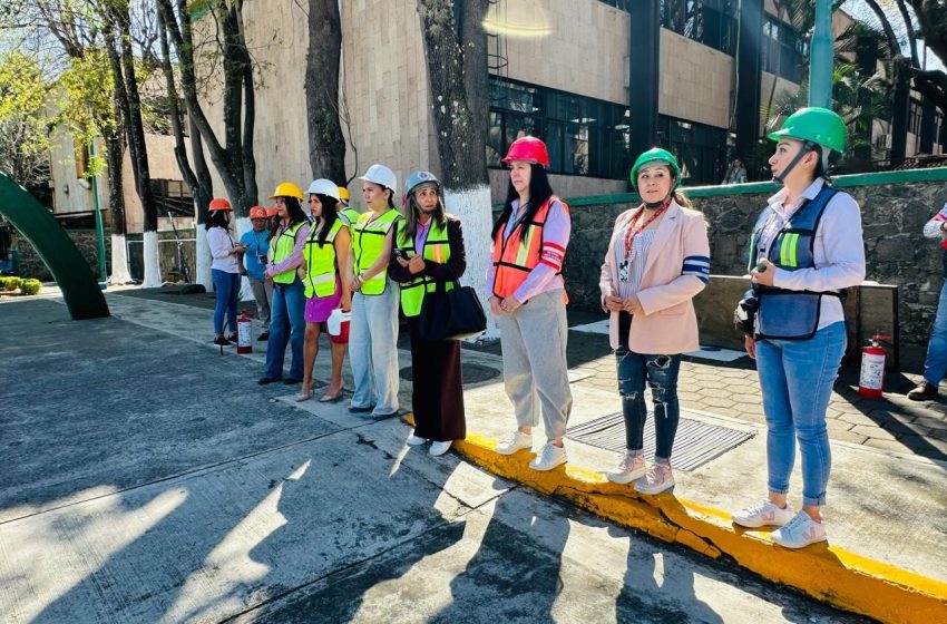  Fortalece IMSS Michoacán cultura de autoprotección con protocolos de seguridad ante riesgos de desastre