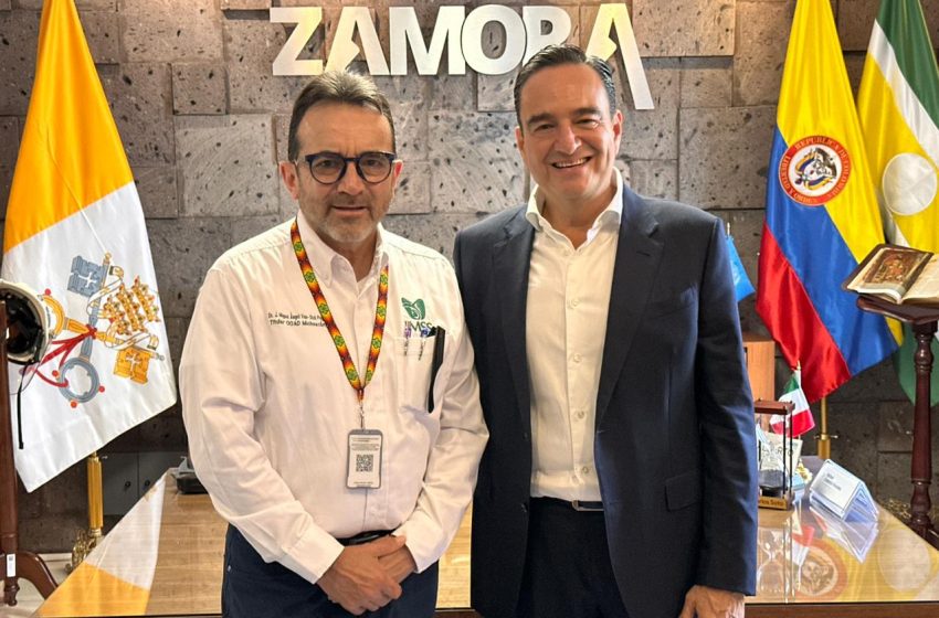  Gestionan IMSS y Ayuntamiento de Zamora fortalecimiento de infraestructura médica hospitalaria