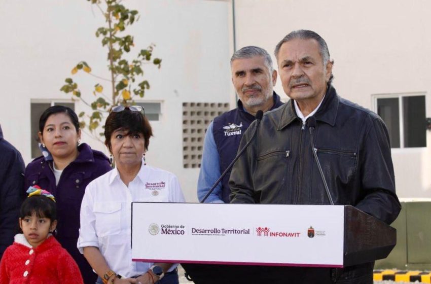  INFONAVIT entrega en Chiapas las primeras viviendas del Bienestar de ese estado