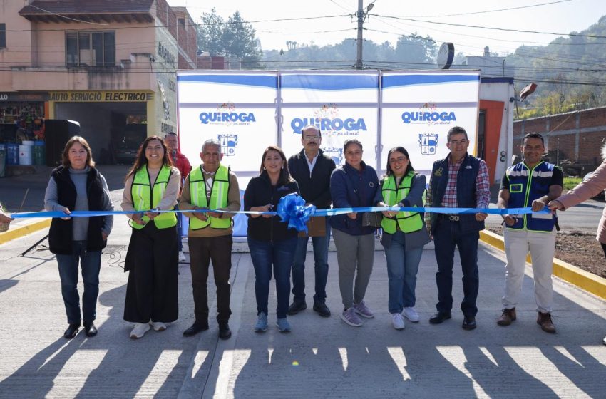  Alma Mireya González inaugura rehabilitación y pavimentación de calle