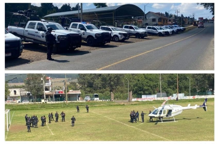  Salvador Escalante refuerza seguridad con operativo intermunicipal: Dayana Pérez