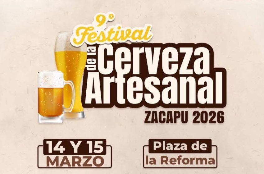  Mónica Valdez Pulido invita al Noveno Festival de la Cerveza Artesanal en Zacapu