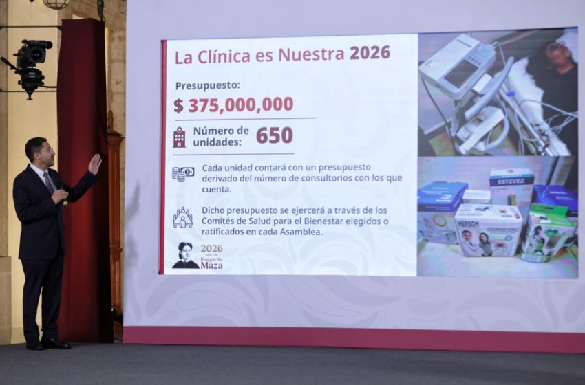  Invita Martí Batres a participar en La Clínica es Nuestra 2026; beneficiará a 650 unidades médicas del ISSSTE