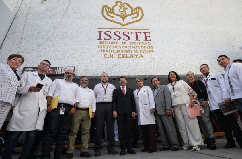  Continúa Martí Batres transformación del ISSSTE con mejoramiento de quirófanos en la CH “Celaya”, Guanajuato