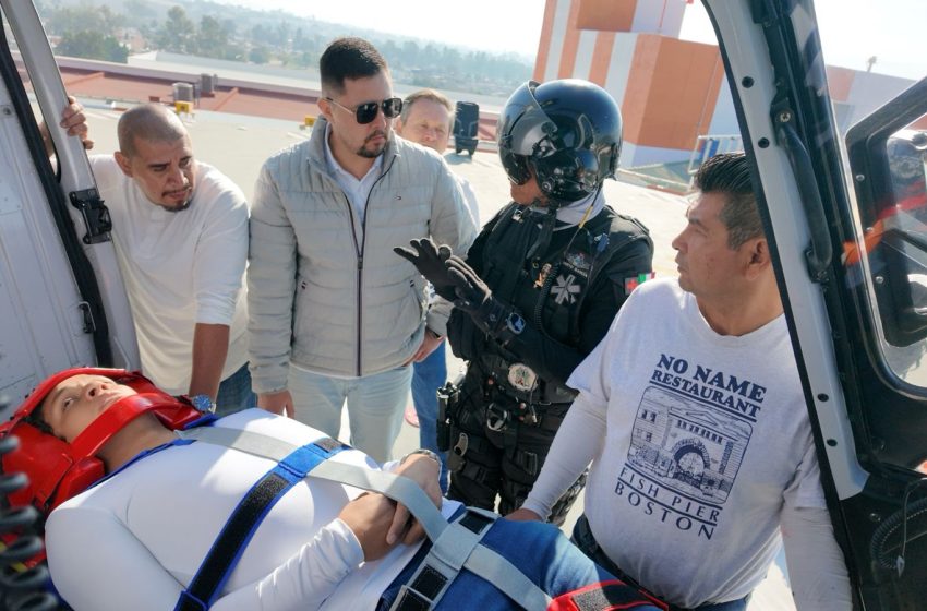  Capacita Hospital Regional del ISSSTE en Jalisco a personal en seguridad de traslados médicos vía aérea