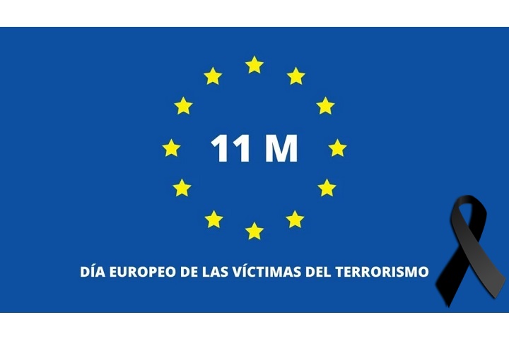  11 de marzo: Día Europeo de las Víctimas del Terrorismo