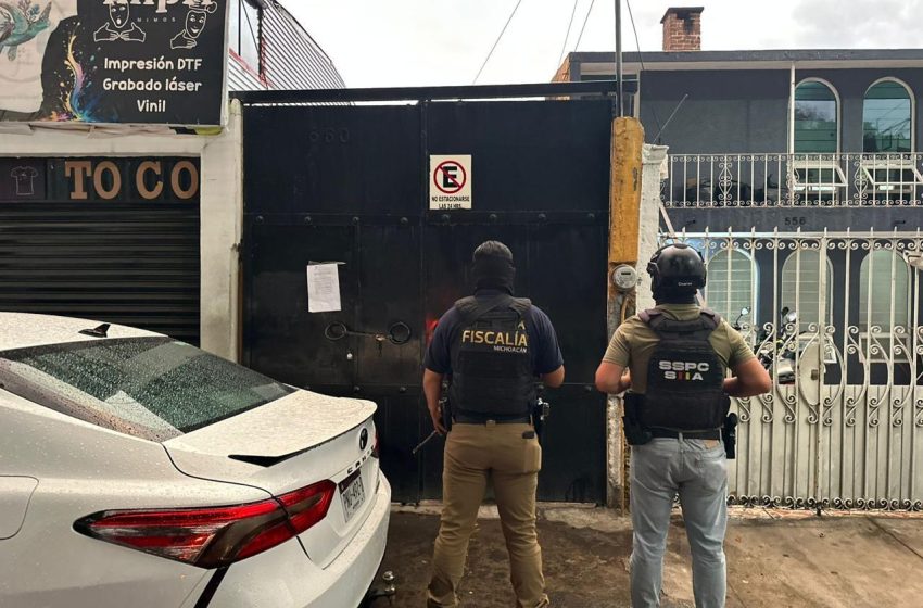  Cateos de la FGE en Morelia dejan seis detenidos por presunto narcomenudeo