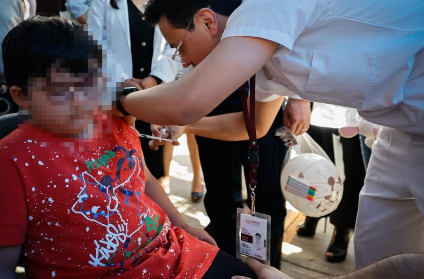 Refuerza ISSSTE vacunación contra el sarampión