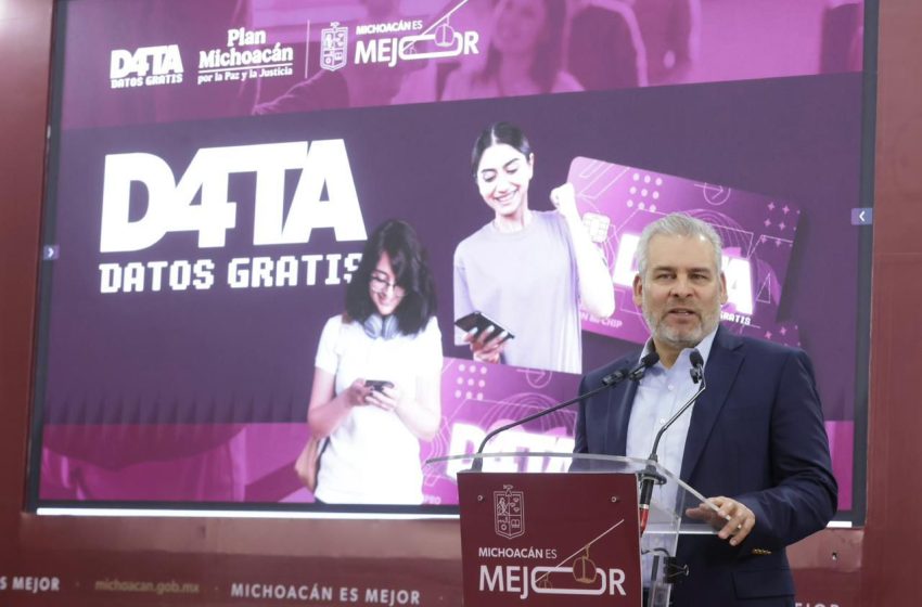  Si se te pasó la fecha, Bedolla amplía registro al Programa DATA de internet gratis