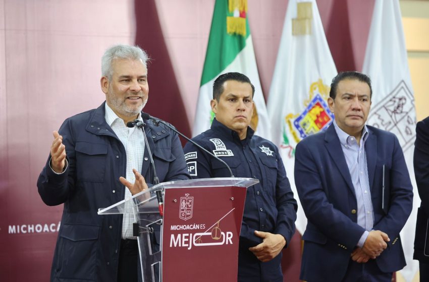  Desplegados más de 2 mil Guardianes del Camino para blindar Semana Santa en Michoacán: Bedolla