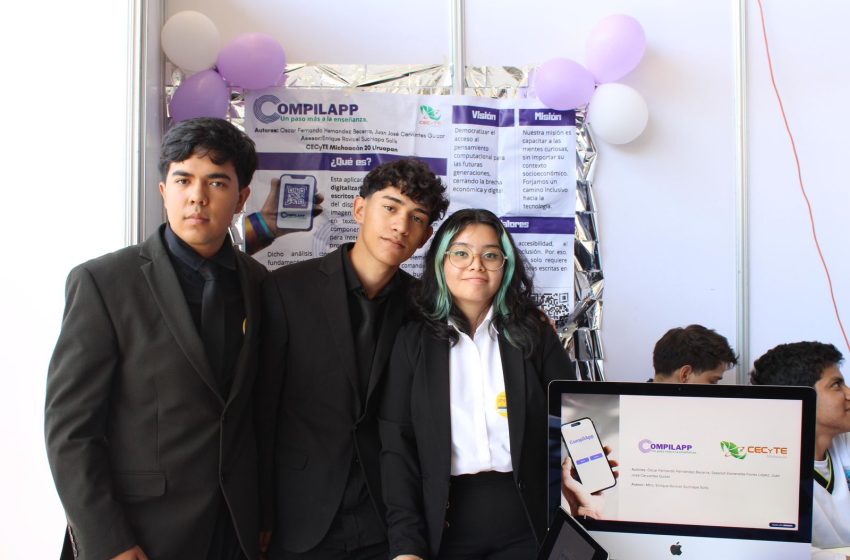  ¿Programar sin computadora? Estudiantes del Cecytem crean app que lo hace posible