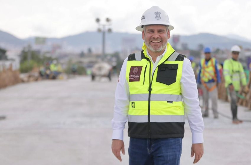 Récord en obra pública en Michoacán; 40 mil mdp invertidos sin contratar deuda: Bedolla