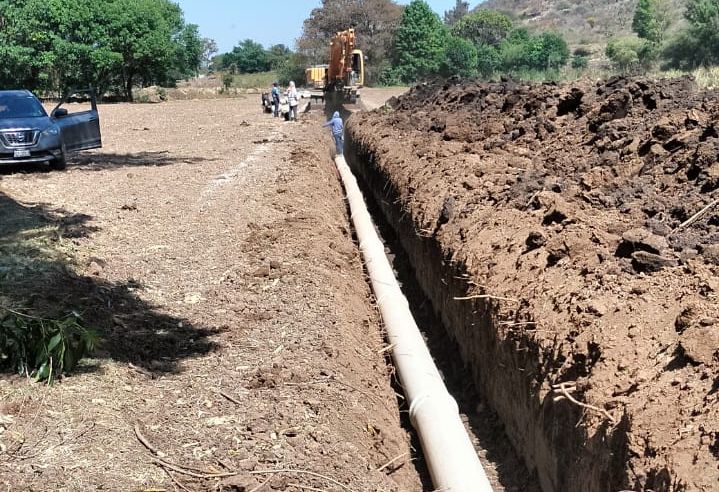  CONAGUA invierte 3.5 mdp para tecnificar canal de riego en Álvaro Obregón