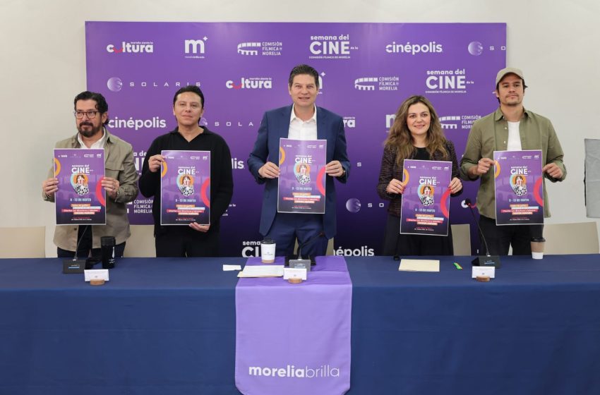  Semana del Cine en Morelia posiciona a la ciudad en el escenario internacional: Alfonso Martínez