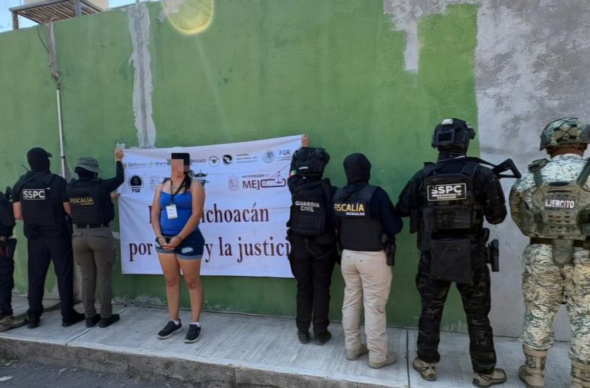  Catea FGE dos inmuebles en el Tianguis Limonero de Múgica; hay tres detenidos