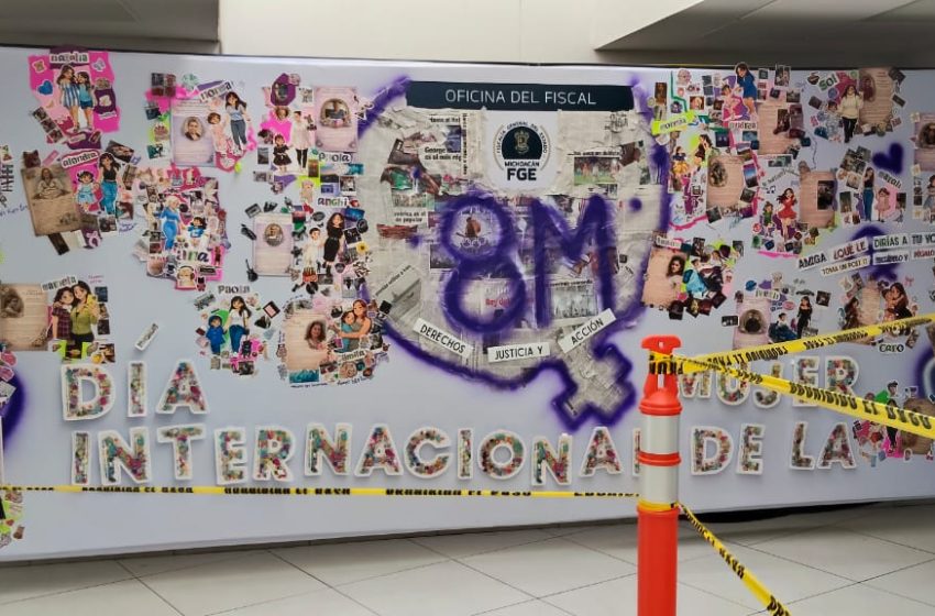  Murales, mensajes y conciencia: así conmemora la FGE el Día Internacional de la Mujer