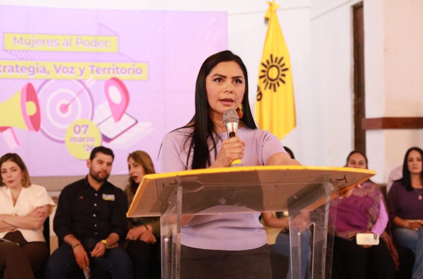  Mujeres deben seguir levantando la voz por la igualdad y sus derechos: Araceli Saucedo