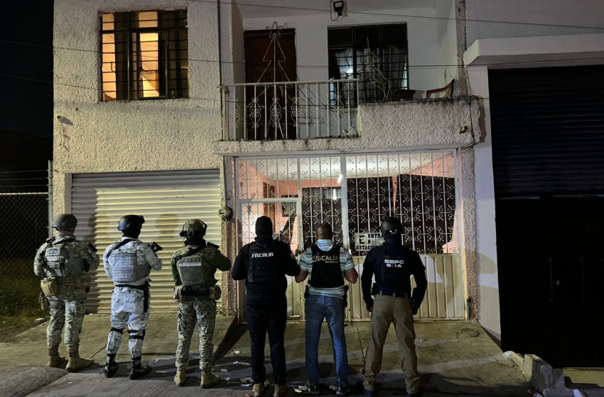  Ejecuta FGE cateos en Morelia, Uruapan y Huetamo; aseguran droga y detienen a dos personas