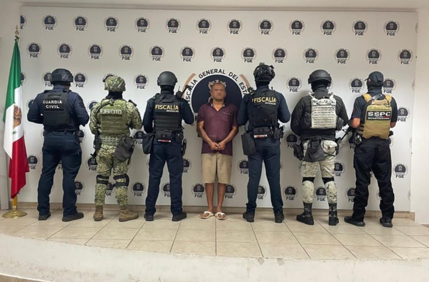  Captura FGE a presunto responsable del homicidio de agente del Ministerio Público en Lázaro Cárdenas