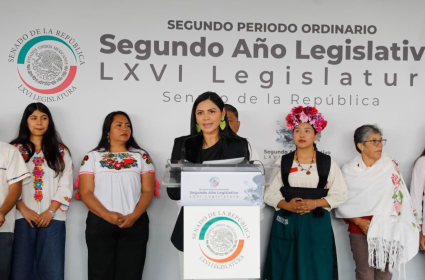  Araceli Saucedo promueve desde el Senado la Feria del Geranio de Tingambato