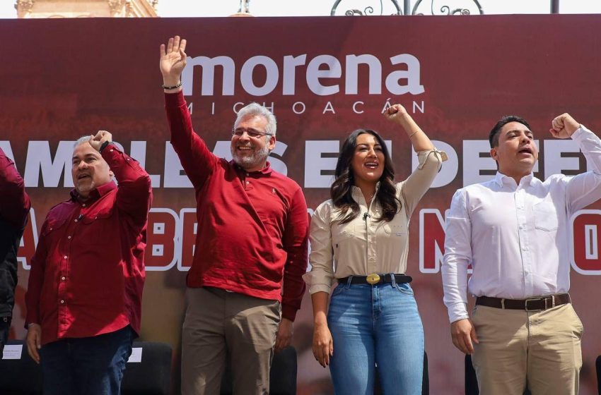 Zacapu consolida la unidad del movimiento con amplia participación ciudadana: Mónica Valdez