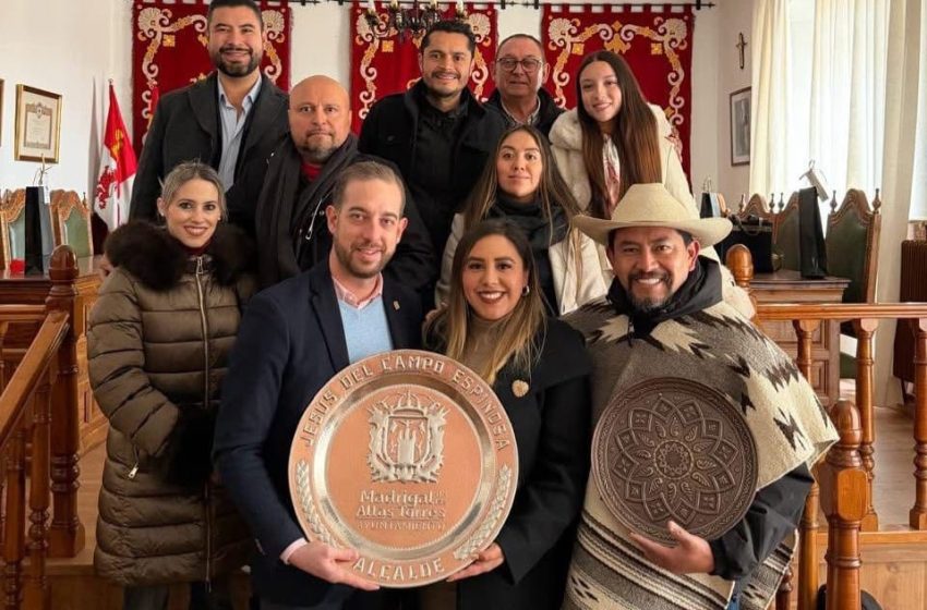 Desde España, Dayana Pérez rinde homenaje a Tata Vasco y fortalece lazos con Salvador Escalante