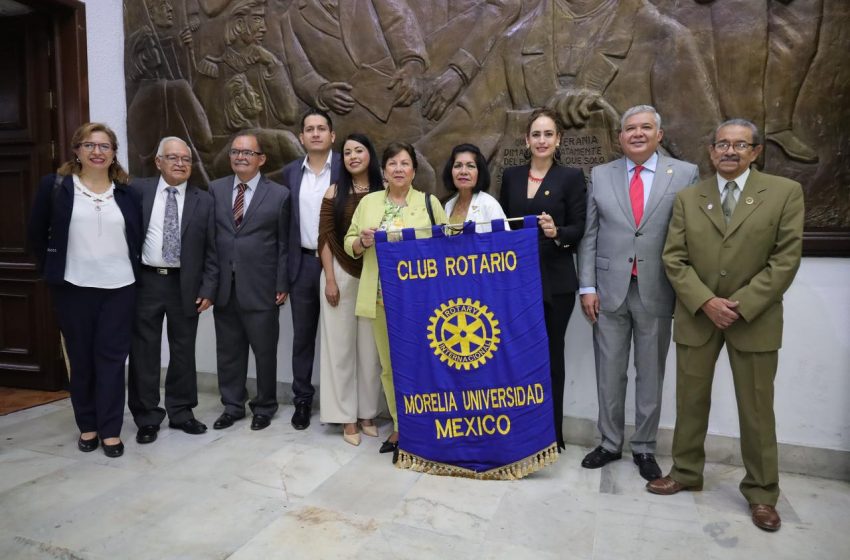  Sandra Arreola propone declarar el 23 de abril como “Día Estatal del Rotarismo” en Michoacán
