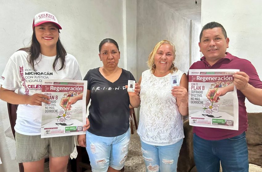  La transformación se construye desde la gente: Celeste Ascencio fortalece la militancia en territorio