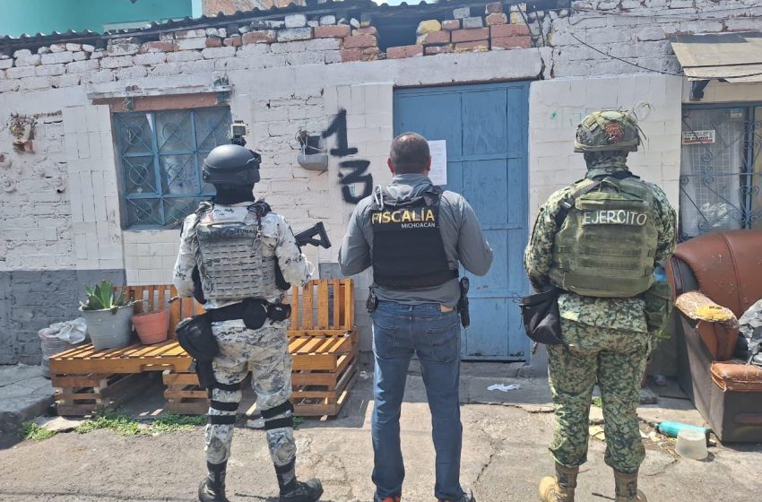  FGE asesta golpe contundente al narcomenudeo en Morelia; asegura metanfetamina y detiene a cuatro personas