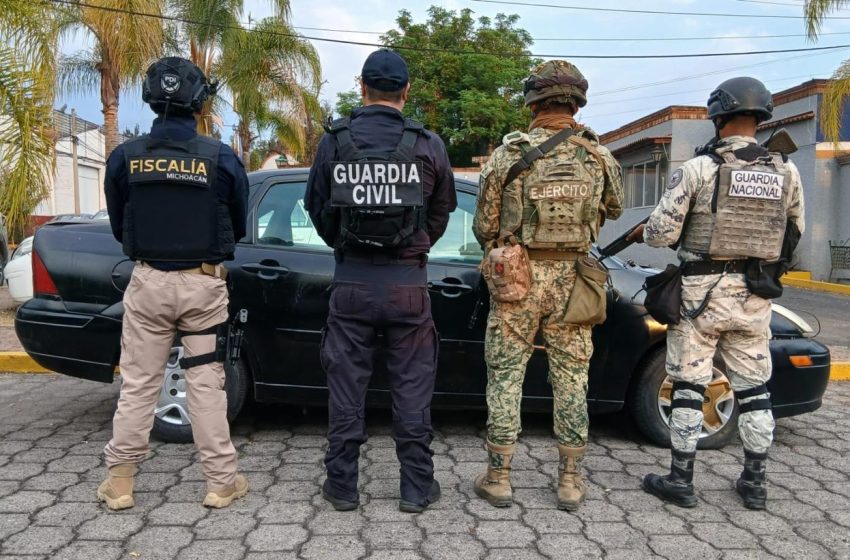  Asegura FGE medio mdp en droga en Morelia en operativo interinstitucional
