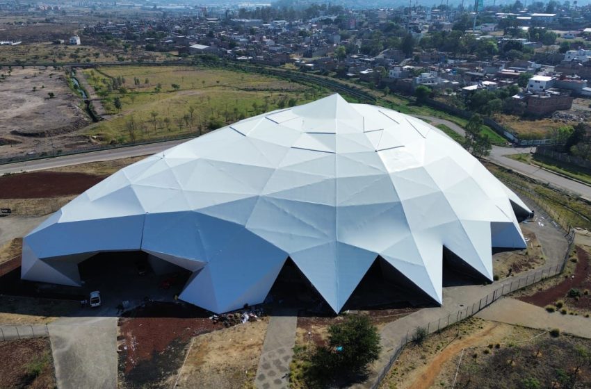  Gobierno estatal concluye rehabilitación del domo del Bicentenario