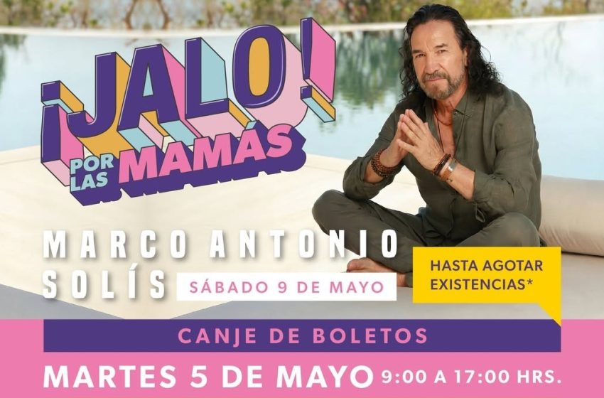  Bedolla anuncia dinámica de pañales por boletos para el concierto gratuito de Marco Antonio Solís
