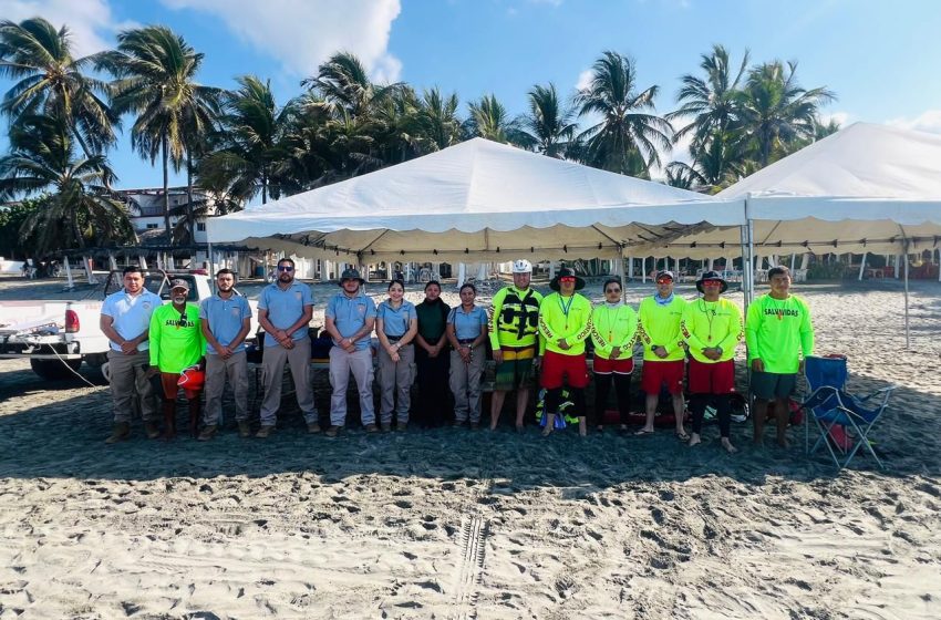  En marcha operativo preventivo de PC en playas de Michoacán por Semana Santa