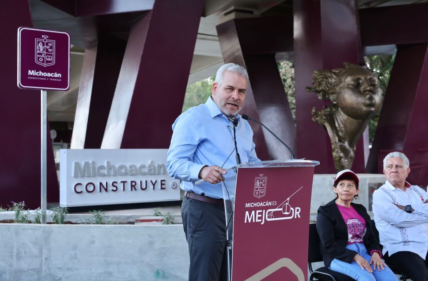  Pago del refrendo vehicular “va de vuelta” en obras de infraestructura para Michoacán: Bedolla