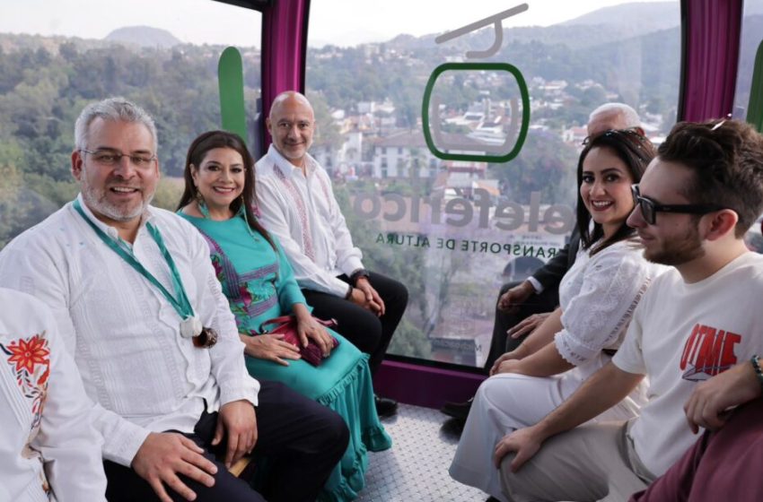  Bedolla visualiza al teleférico de Uruapan como motor económico y turístico