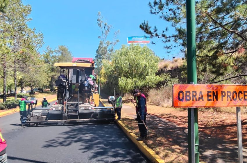  Gobierno de Alfonso Martínez rehabilita vialidad del Sur de Morelia