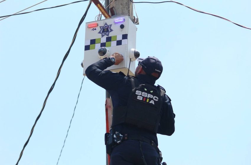  Refuerza Policía Morelia vigilancia en comunidades rurales, con instalación de cámaras enlazadas al C4 SIIA