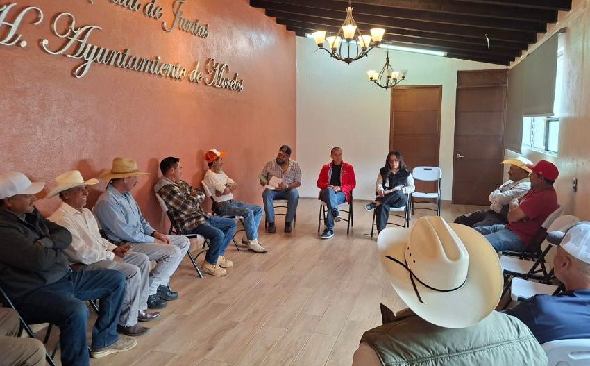  Fortalece Julio César Conejo Alejos coordinación con encargados del orden para impulsar obras y programas en Villa Morelos