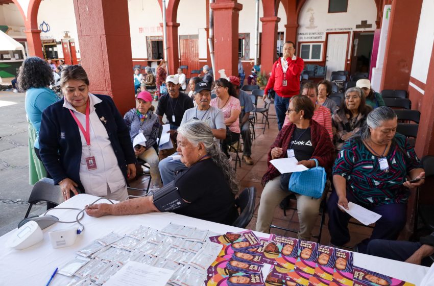  Con éxito se realiza Feria de la Salud en Quiroga en beneficio de adultos mayores