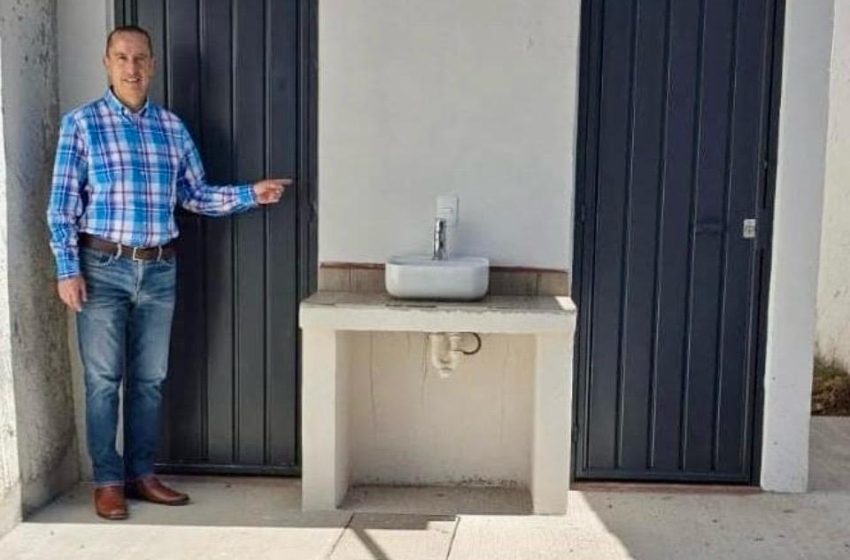 En El Progreso, se construyen sanitarios y se avanza con obras sociales, con apoyo del gobierno municipal y ciudadanos