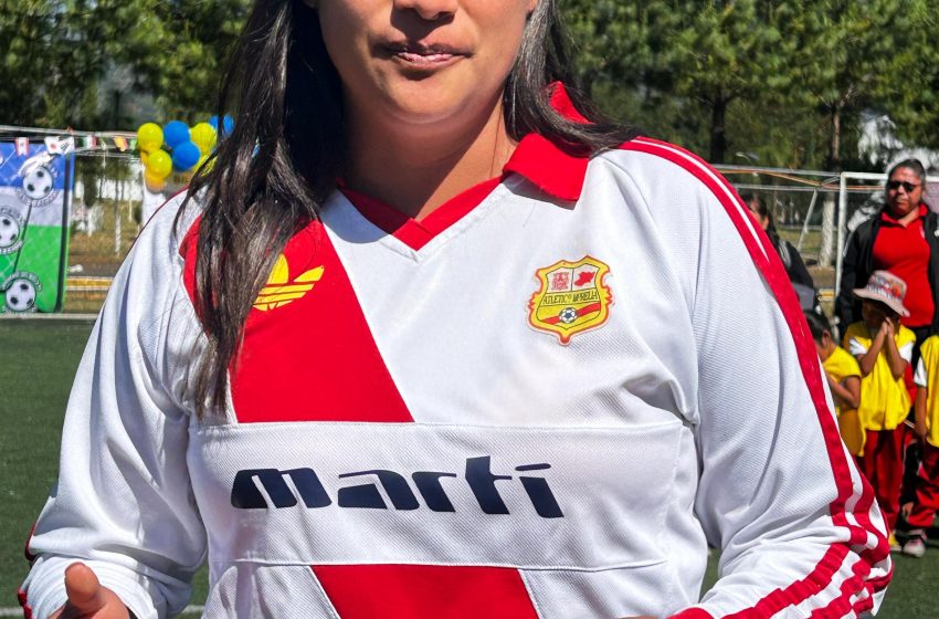  Niñez al centro y comunidad en movimiento: Celeste Ascencio impulsa “Futbolito por la Paz” en Paracho