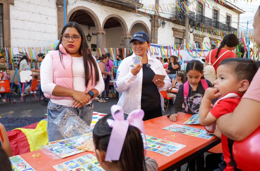 Quiroga celebra en grande a sus niñas, niños y adolescentes con alegría, juegos y unidad familiar
