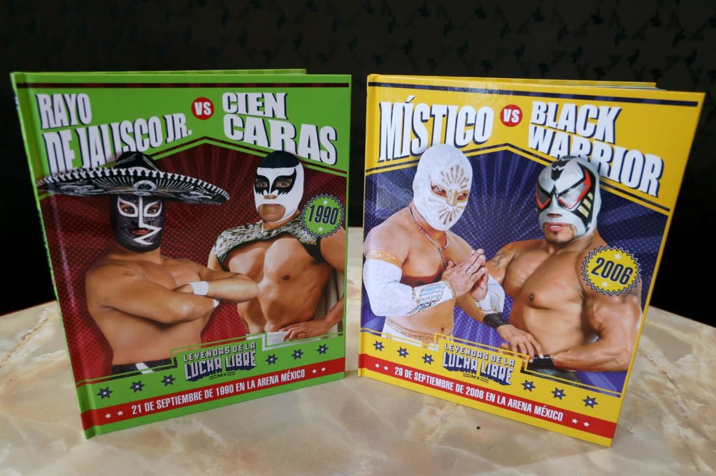 “Leyendas de la Lucha Libre”, la primera colección de libros que recopila los duelos de apuestas que fueron historia 4 LeyensLL2