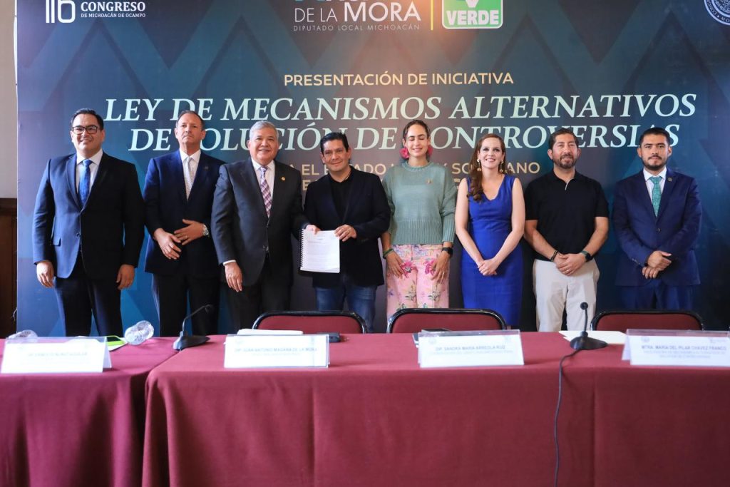 Impulsa Juan Antonio Magaña de la Mora ley para evitar juicios largos y fortalecer la solución pacífica de conflictos 2 PVEM JAMM JuiLarCon2