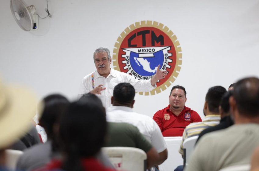  Raúl Morón se posiciona como el eje de unidad para la clase trabajadora de Michoacán