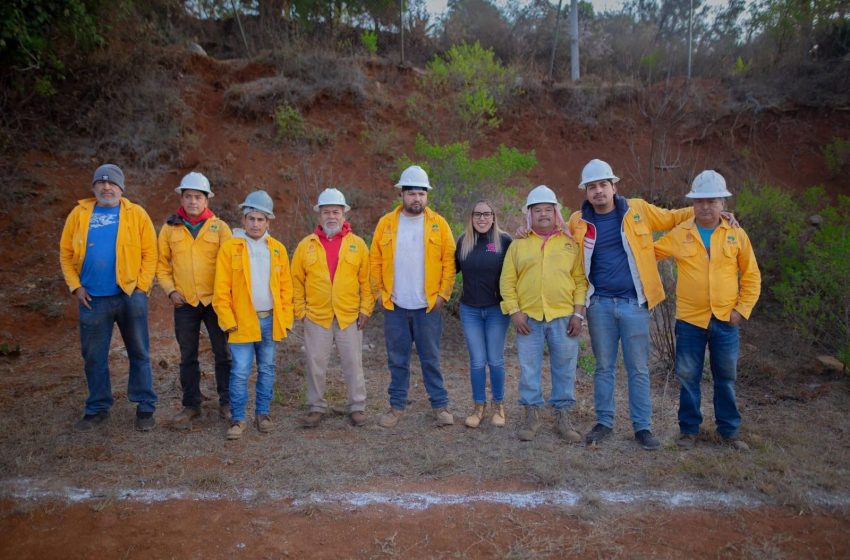  Dayana Pérez reportó control del incendio forestal y refuerzo de acciones de prevención en Salvador Escalante