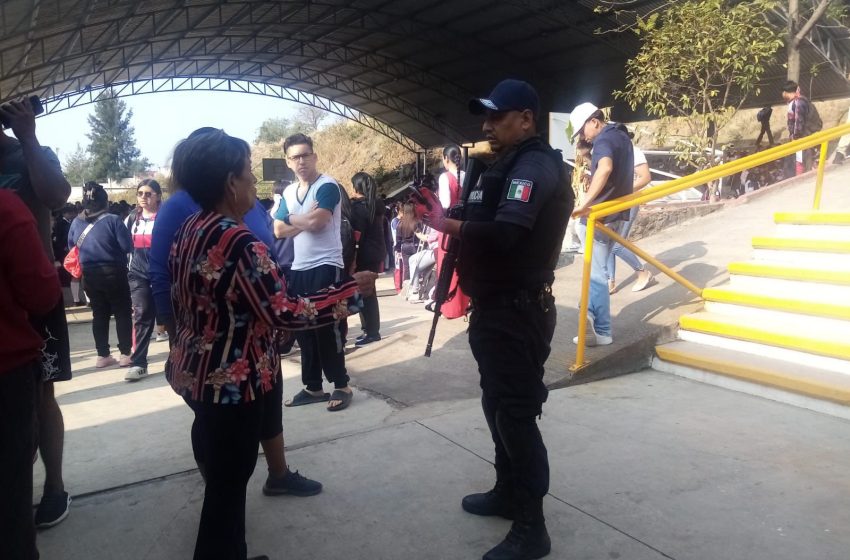  Ayuntamiento de Tarímbaro da puntual seguimiento a reporte por seguridad en Secundaria del municipio