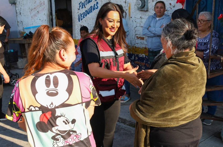  Gobierno de Zacapu mantiene cercanía con la gente y atiende necesidades en La Escondida: Mónica Valdez