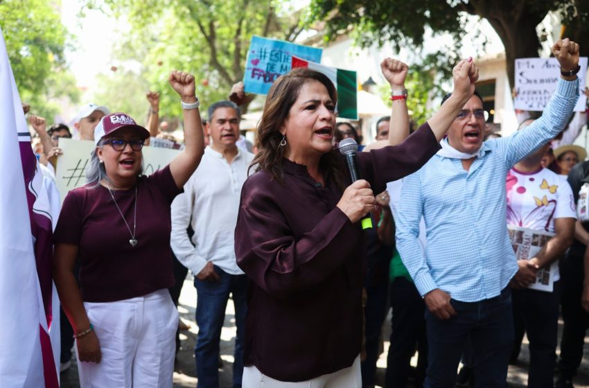  Fabiola Alanís encabeza activación simultánea en defensa de la soberanía y en respaldo a la presidenta Claudia Sheinbaum